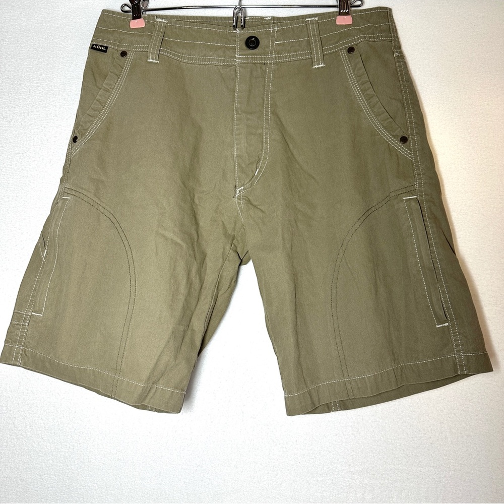 Kuhl Men's Cargo Shorts 30 Brown Pockets Born In The Mountains New